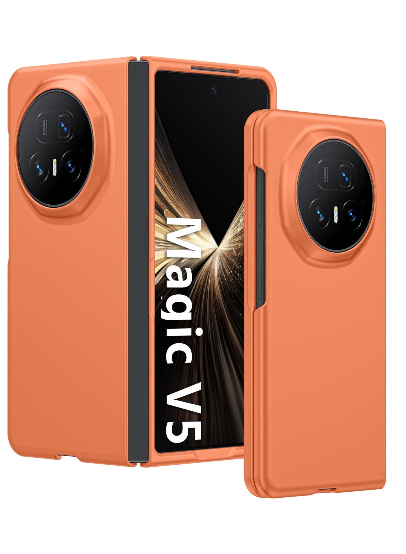 Case for Honor Magic V5, 【Anti-Scratch】 Ultra-thin Hard PC Protective Case, Fold Cover for Honor Magic V5