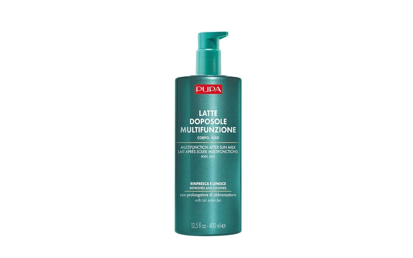 Pupa Milano Multifunction After Sun Milk Body And Face Cream FastAbsorbing Quenches The Skin Restoring The Perfect HydroLipid Balance Provides Relief And Prevents Peeling 135 Oz