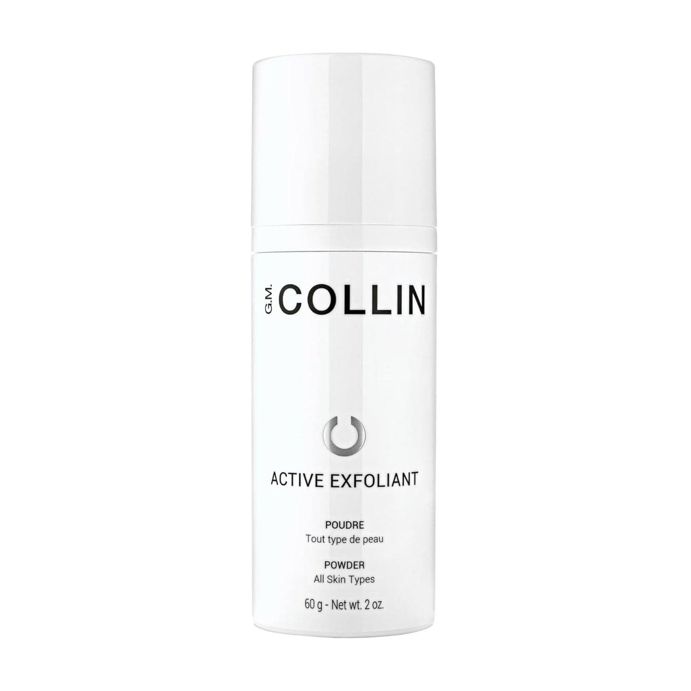 GM COLLIN Active Exfoliant Powder Exfoliating Face Cleanser with Salicylic Acid and Papaya Enzyme Gentle Daily Facial Scrub with Niacinamide