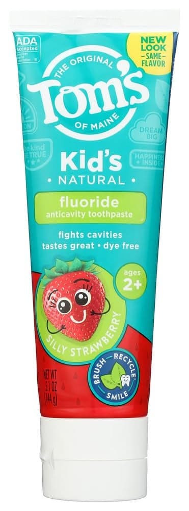 Toms of Maine Silly Strawberry Childrens Anticavity Toothpaste 51 Ounce