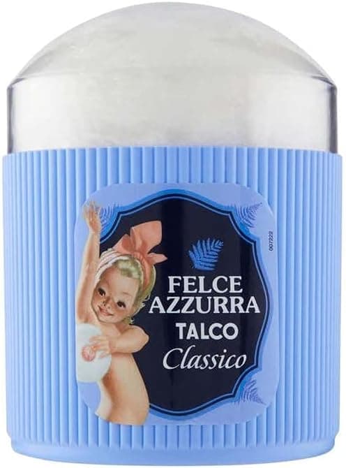 Felce Azzurra Classic Talc Powder with Duvet 250g