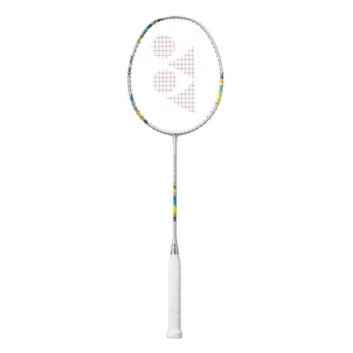 YONEX Carbon Graphite Nanoflare 700 Play Badminton Racquet - Silver/Sky Blue (5490)