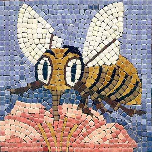 Colorful Mosaic Craft Set for Kids and Adults, Fun and Simple Mosaic kit 5.9inch 15cm Bee