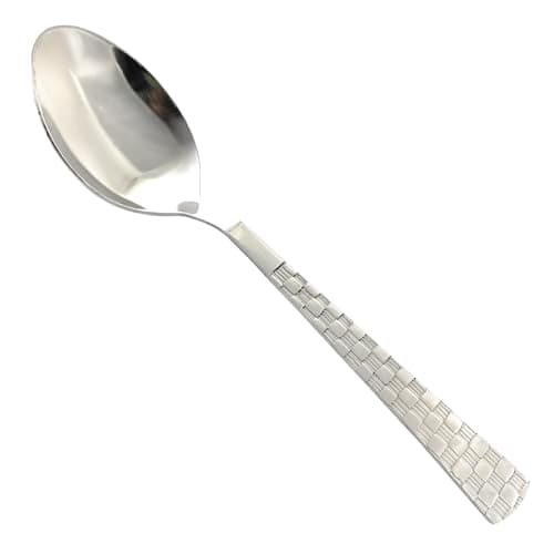 Parage 12 Pieces Stainless Steel Spoon Set for Home & Kitchen,15.5 cm Long, Tea, Coffee, Sugar & Spices, Small Spoons, Dining Tableware, Silver (Dilare)