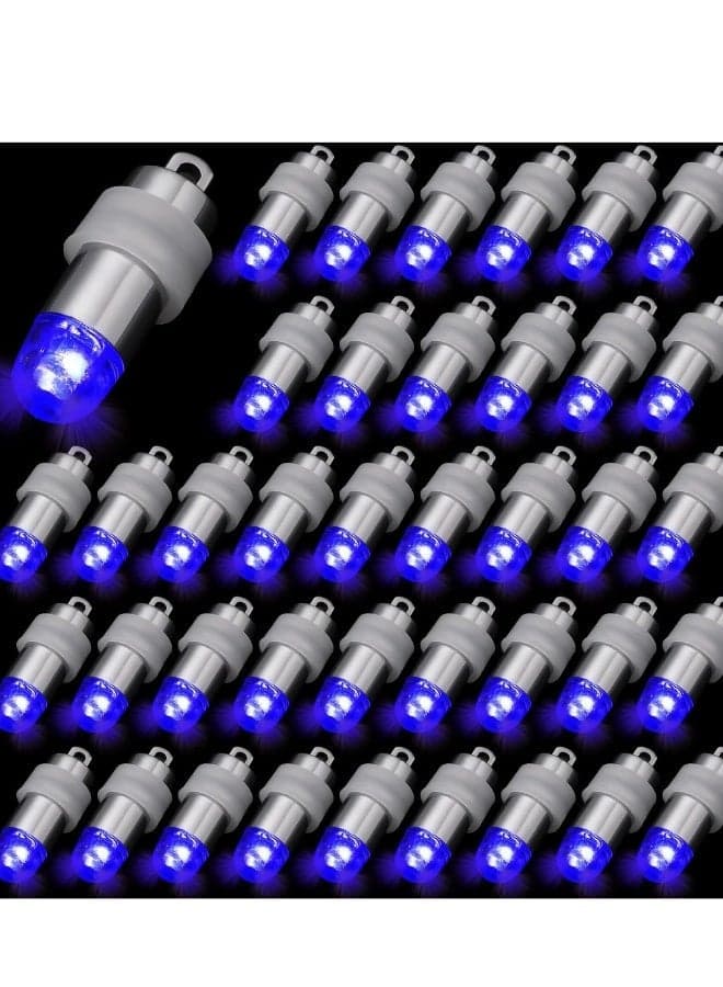 40 Pieces LED Balloon Lights Mini Battery Powered LED Party Lights Bulbs for Paper Lantern Balloon Wedding Party Decoration Centerpieces (Blue)