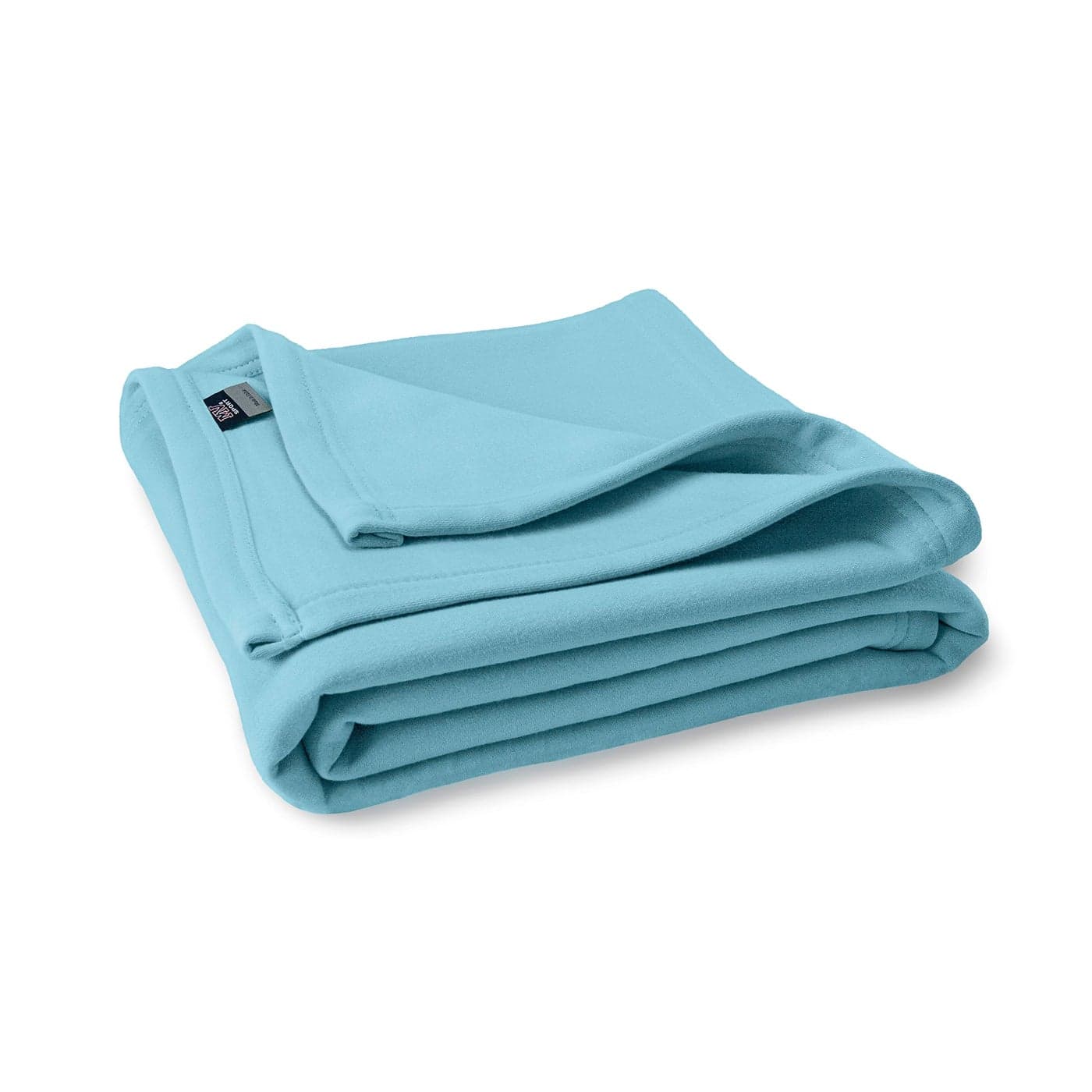 MV Sport Lightweight Sweatshirt Blanket Throw Warm Cozy Breathable Oversized Fleece Knit Couch Bed Travel Cold Nights and Outdoors Soft Light Weight Blanket 54 x 84 Cali Blue