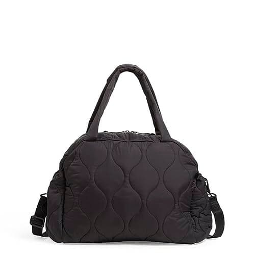 Vera Bradley Women's Featherweight Travel Bag, Black, One Size