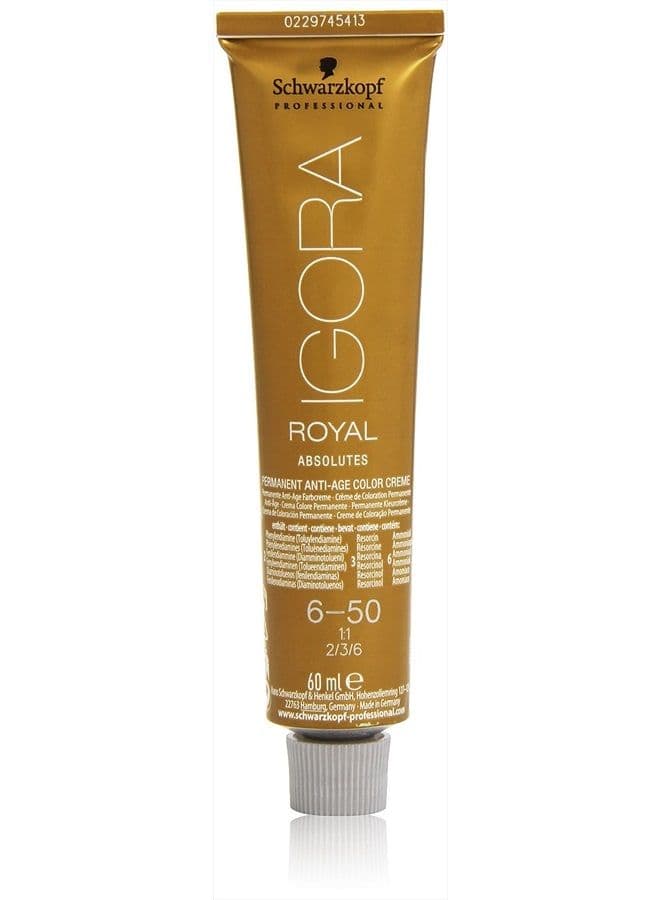 Igora Royal Absolutes 6-50 Anti-Age Color Creme 60ml