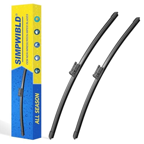 2 Factory Wiper Blades Replacement For 2014-2018 Chevrolet Silverado/2014-2018 GMC Sierra Original Equipment Windshield Wiper Blades Set 22"+22" (Set of 2) Top Lock