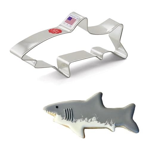 Ann Clark Shark Cookie Cutter 6-1/4" Made in USA