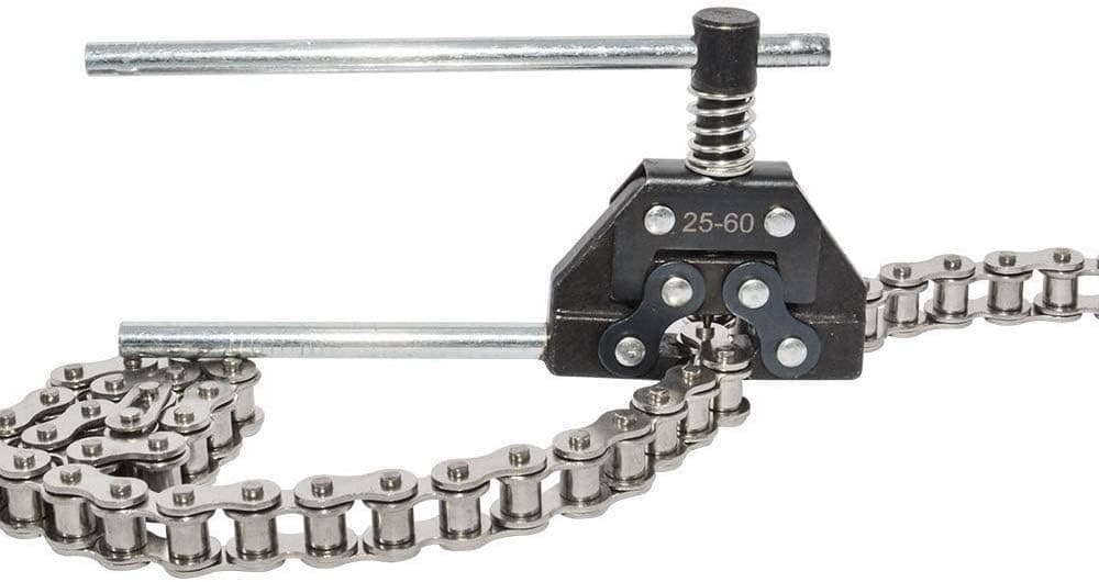 AZSSMUK Roller Chain Breaker Cutter Tool for Motorcycle, Bicycle, Go Kart, and ATV Chains