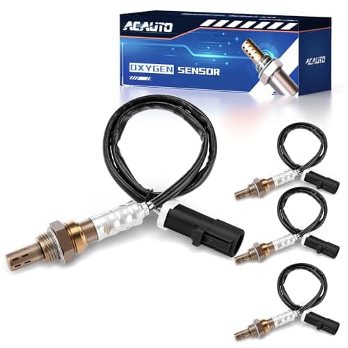 ACAUTO 4Pcs 15717 Oxygen O2 Sensor Upstream Downstream Fit for Ford F-150 F250 F350 Ranger Escape Explorer Mustang Foucs Expedition Mazda Lincoln Jaguar Mercury Aston Martin 15716 15718