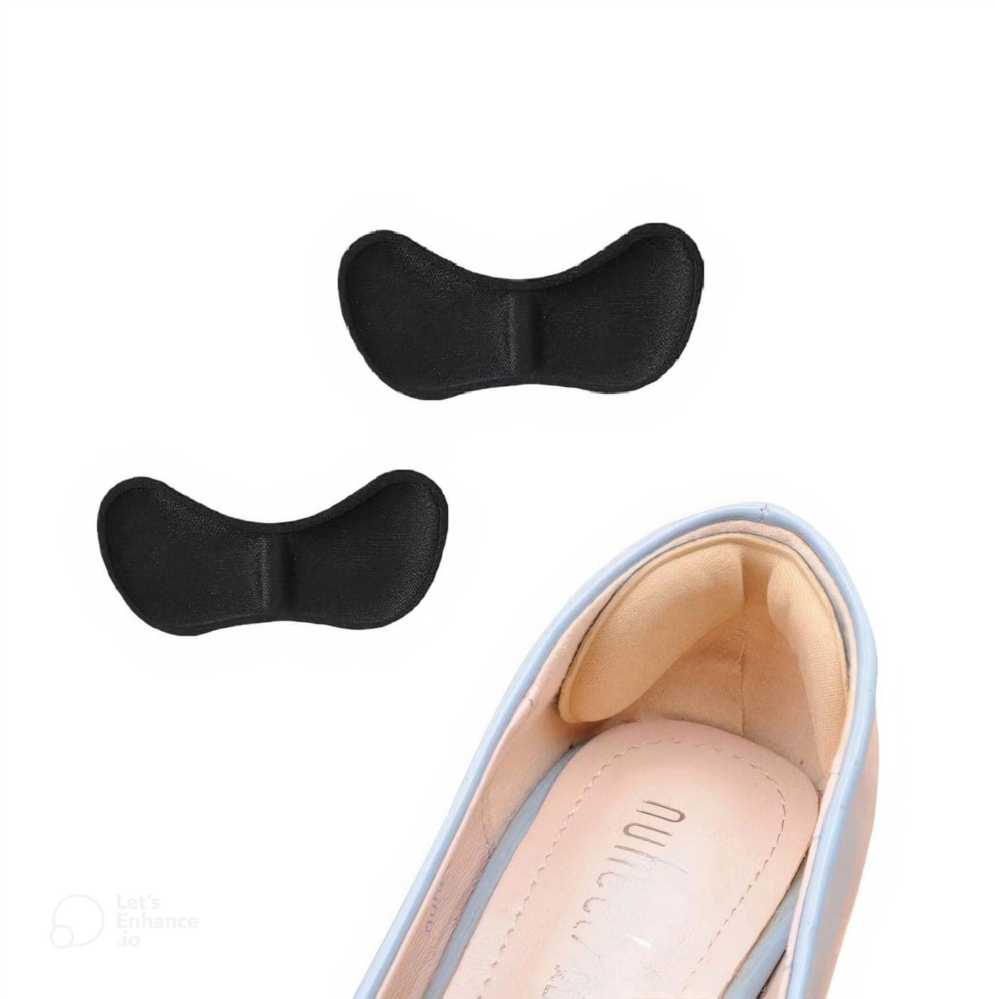 FEXMY Self-Adhesive Heel Grips Liner Cushion Inserts – Heel Pads, Shoe Bite Protector, Size Reducer Inserts, Shoe Fillers & Back Pads for Loose Shoes