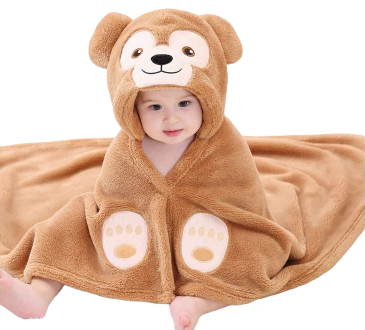 First Kick Baby blanket new born pack of wearable swaddle wrapper for baby boys and baby girls, 0-12 Months(Length 82 cm x Width 82 cm)