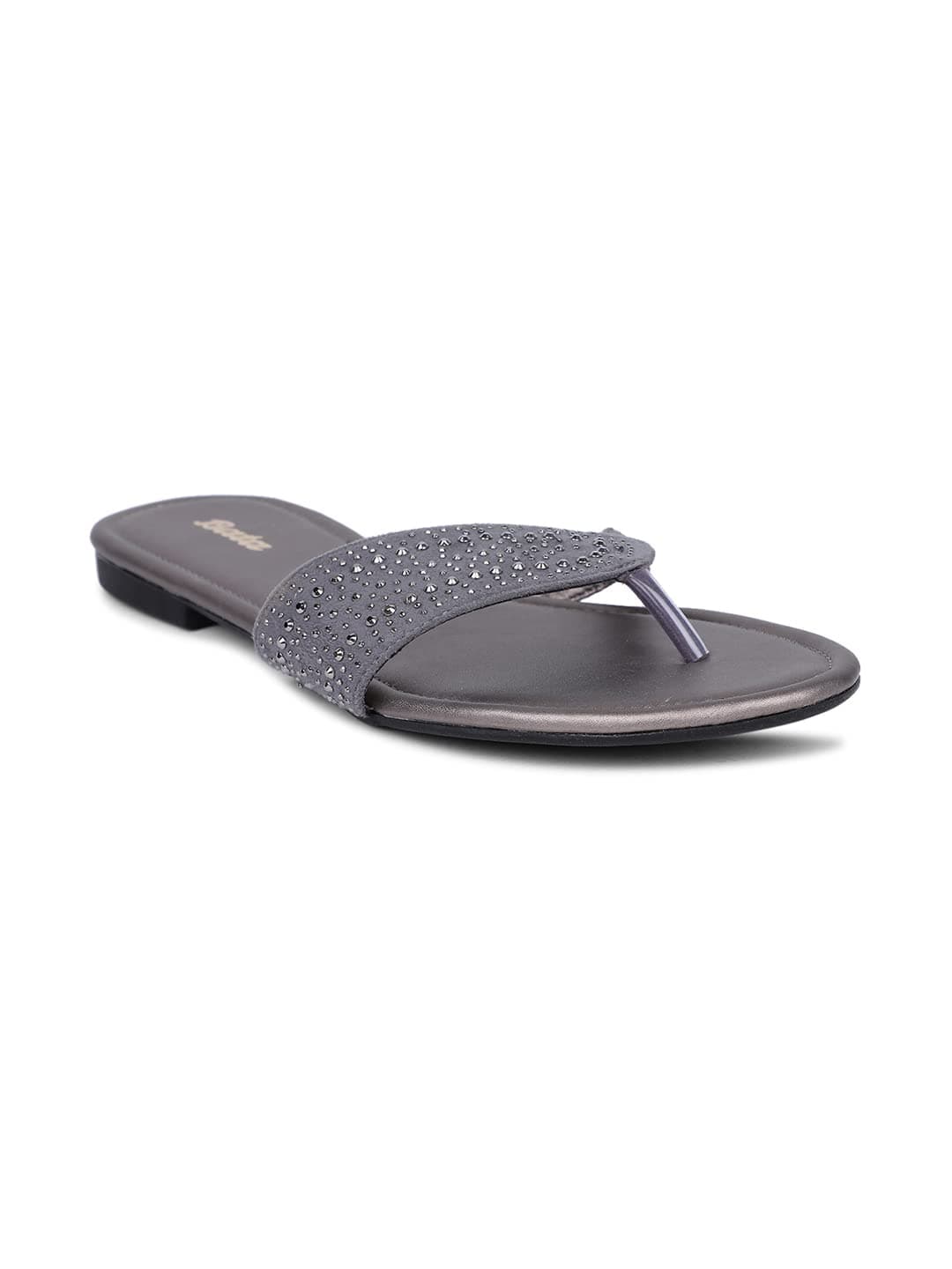 Bata Diya Thong Women's Grey Thongs - 6 UK (5712925)