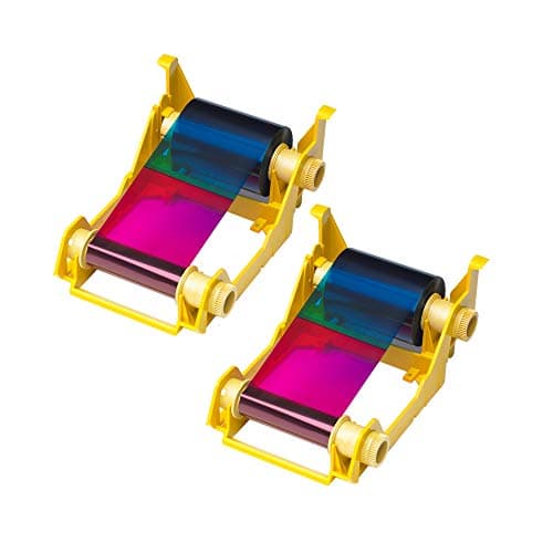 Zebra 2pack800033340 True Colours iSeries HighCapacity YMCKO Color Ribbon for ZXP Series 3 Card Printers Replaces Zebra 800033340 560 Total Prints