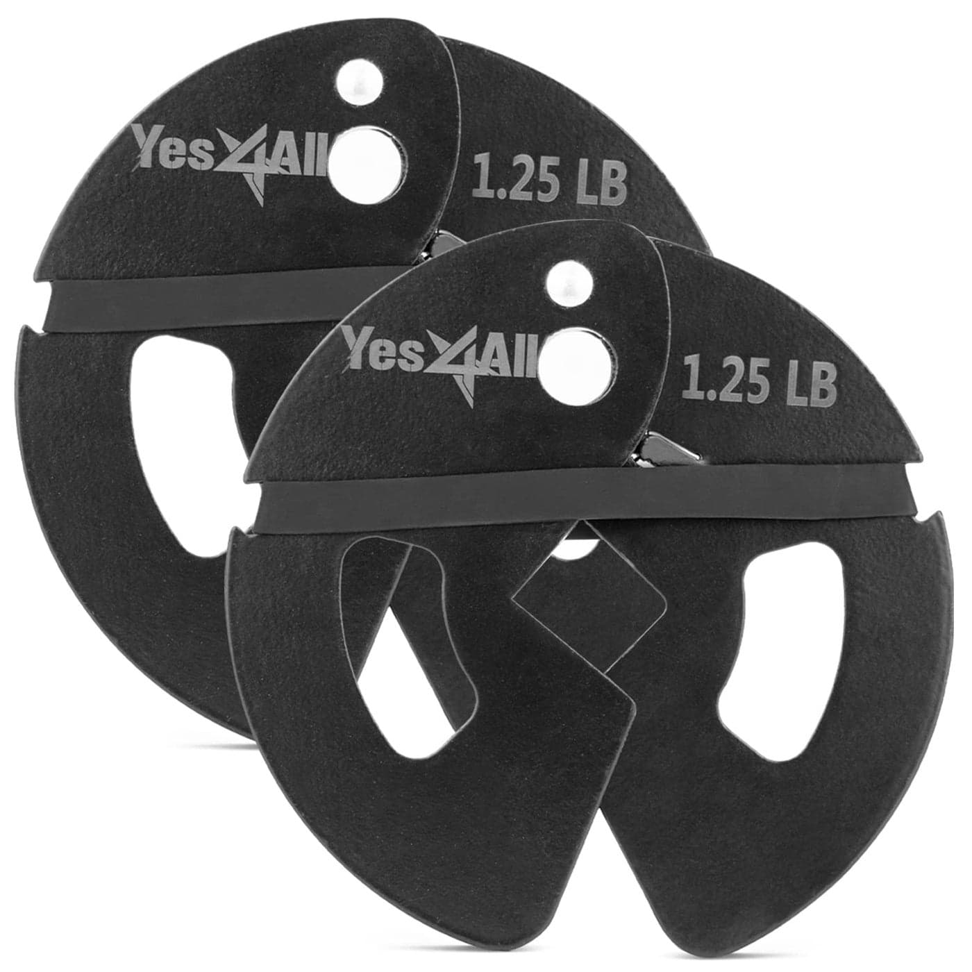 Yes4All 1.25Lb Dumbbell Fractional Weight Plates 2 Pieces/4 Pieces - Designed For Dumbbell Training, Micro Loading, And Body Workout