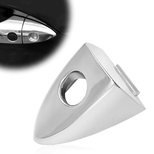 SYudwen Front Left Driver Side Door Handle Lock Bezel Cap Key Hole Trim Compatible with H0nda Accord 20132017 Clarity 4 Door 20172018 etc Door Handle Key Hole Bezel Cover Replaces OE 72184T2AG21