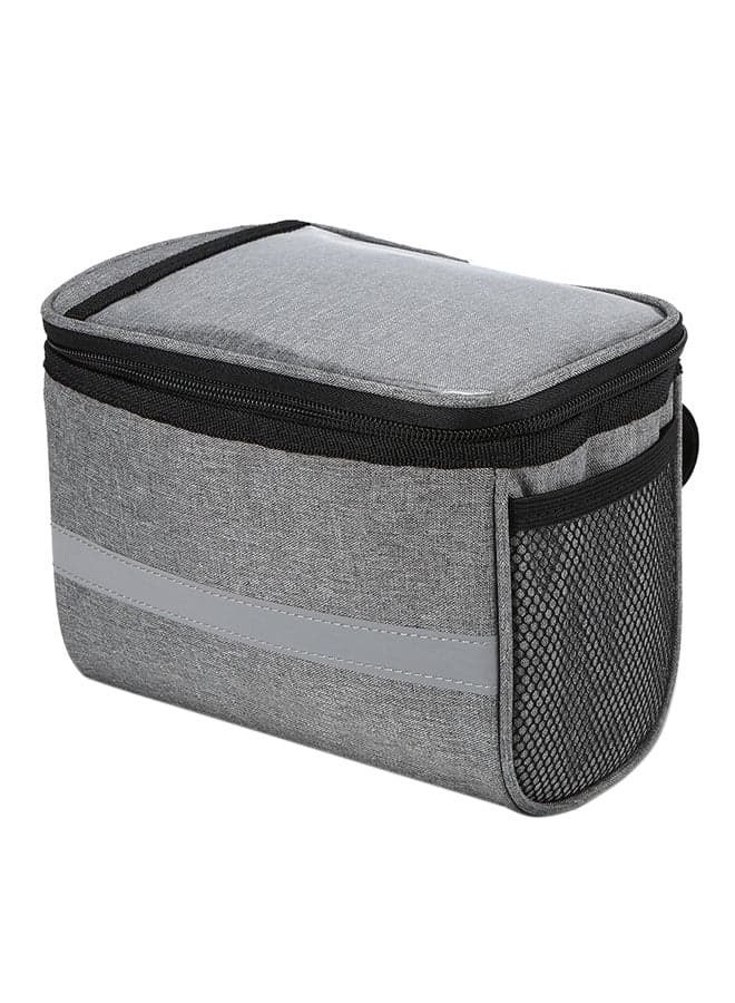 Basket Pannier Cooler Bag With Reflective Strip