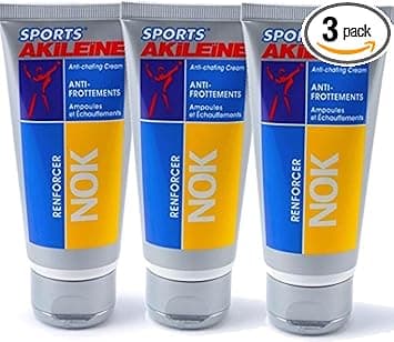 Akilene Sports NOK AntiChafing Cream Pack 3 x 75ml by Akilene