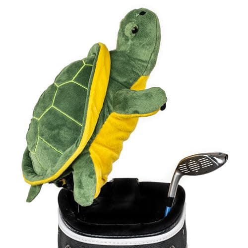 Daphne's Headcovers Turtle Driver Headcover | Premium Driver Headcovers | Funny Golf Club Covers | Stylish Protection for Your Clubs | Men's Golf Gear | Driver Headcover for Men and Women