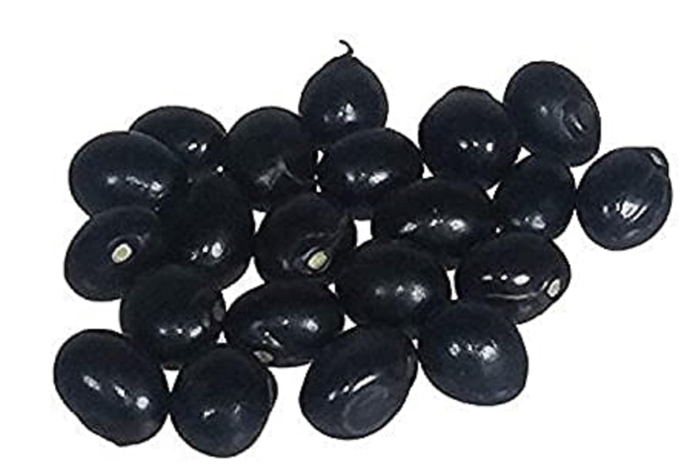 RUKDA® Black Gunja | Kali Chirmi | Black Gunja Beads | Kale Chirmi Seeds | Black Ratti | Gunchi | Gulaganji | Guruvinda | Kunch | Chanoti | Abrus precatorius - 11 pcs