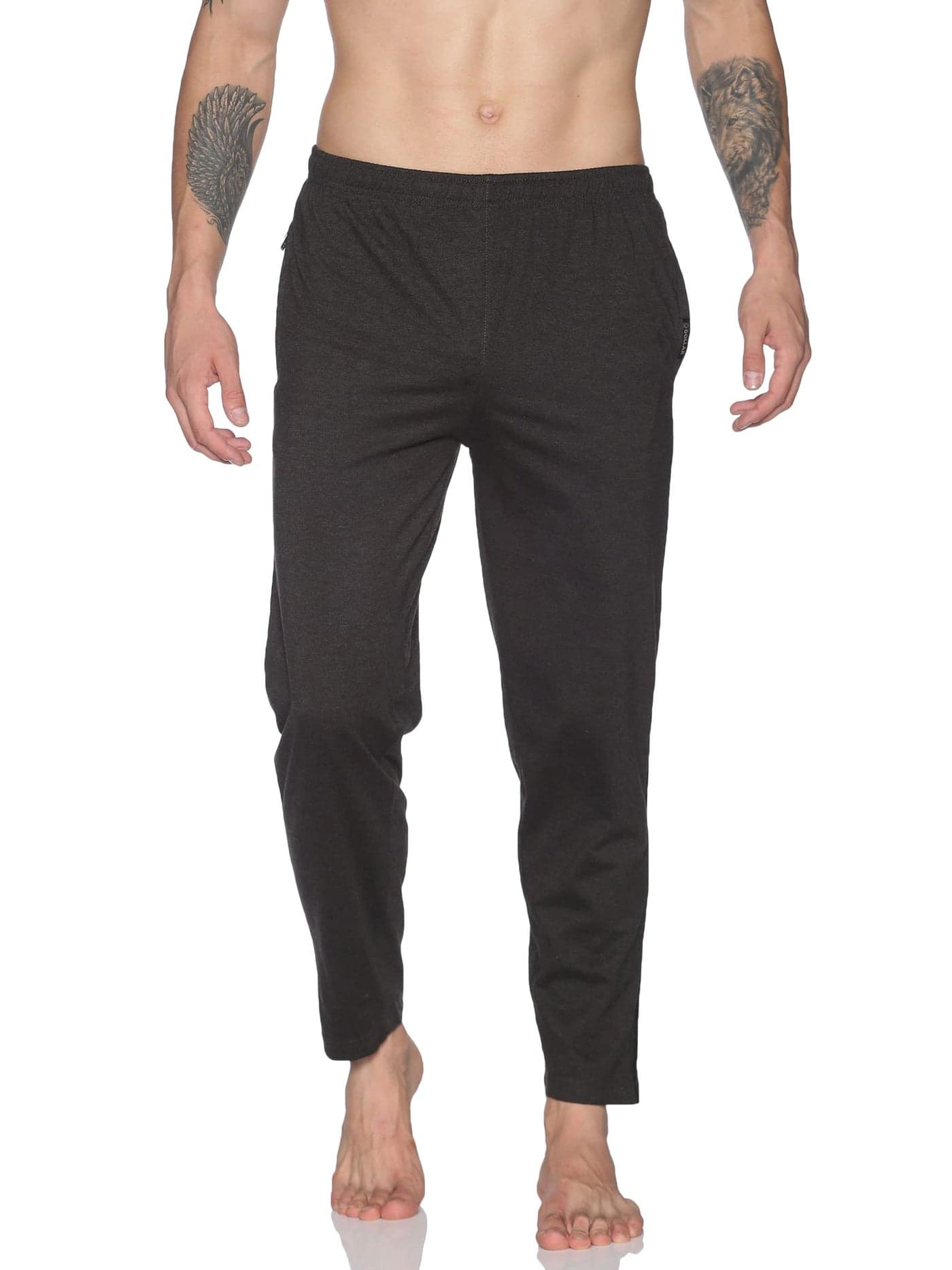 Dollar Mens Cotton Regular Trackpant Pack Of 1 Charcoal M