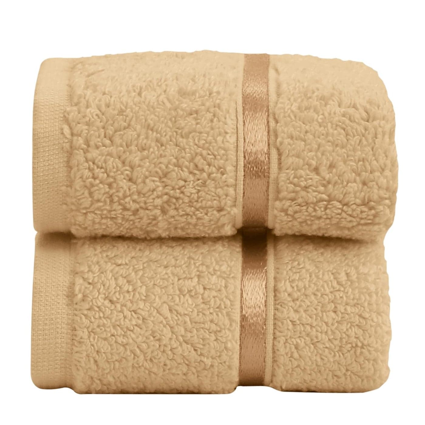 SPREAD SPAIN 100 Cotton Face Towel Roman Face Towel Set of 2 600 GSM Super Absorbent Soft Quick Dry Towels for Gym Sports Travel Suitable for Acne Prone Skin 30x30cm Gold