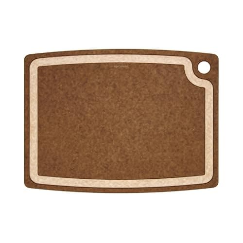 Epicurean Gourmet Series Cutting Board, 17.5-Inch by 13-Inch, Nutmeg/Natural