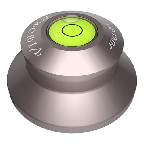 Viborg LP190H Record Weight Disc Stabilizer for Turntables 71x33mm 6.7oz (190g) Aluminum Hi-Fi Vinyl Clamp Puck for Vinyl Record Player, Turntables, Phonograph