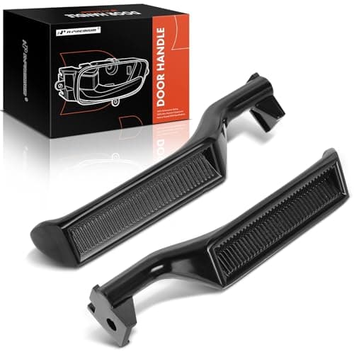 APremium Interior Door Handles All Metal Pair Front Rear Driver Passenger Side Compatible with 19871997 Ford F150 F250 F350 Bronco F53 F59 F800 Replace E7TZ1522600A E7TZ1522601A