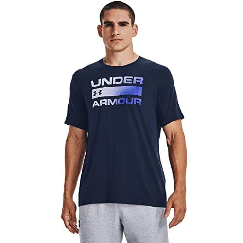 Under Armour Men's Team Issue Wordmark Short-Sleeve T-Shirt, Academy (408)/Graphite, Small