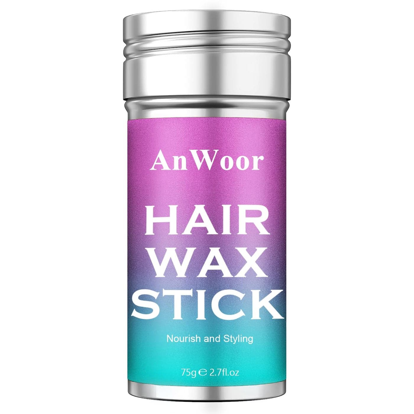 AnWoor Hair Wax Stick for Flyaways Hair Accessories for Women Girls Hair Bun Maker for Kids Baby Hair Gel Stick Kids Hair Products Slick Stick Girls Hair Accessories Hair Smoothing Stick