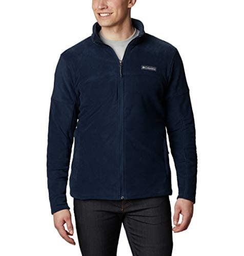 Columbia Men's Basin Trail Iii Full Zip Collegiate Navy