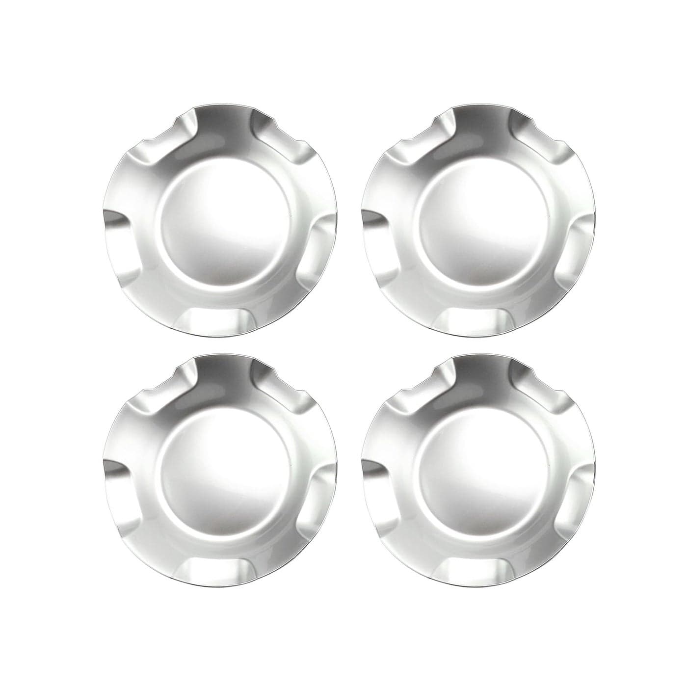 HXYBBGS 9595152 9596007 Polished Aluminum Wheel Center Hub Caps Compatible with Chevrolet Silverado Avalanche Suburban Tahoe 2007 2008 2009 2010 2011 2012 2013 2014