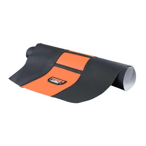 sawrain Dirt Bike Seat Cover Universal Gripper NoSlip Dirtbike Seat Cover BlackOrange