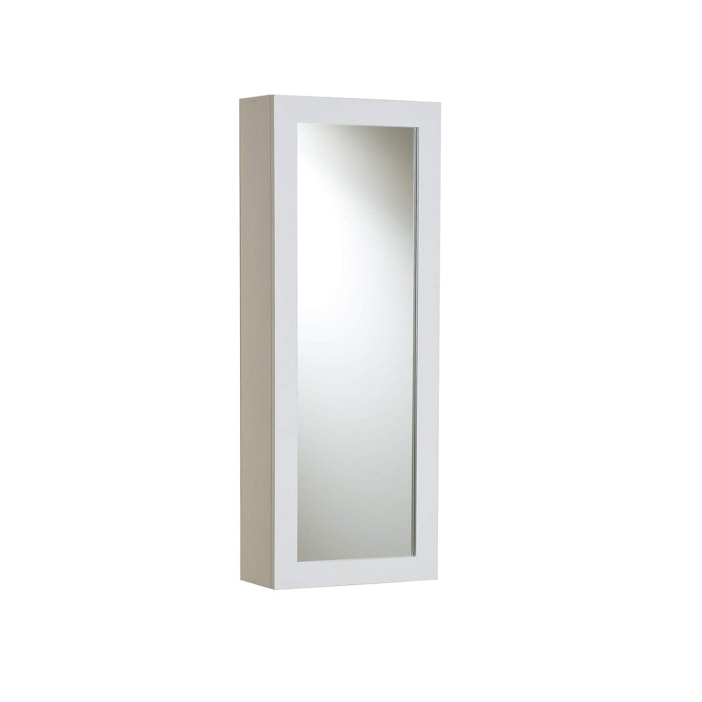 SEI Furniture Wall Mount Fold Ironing Center 16 W x 7 D x 42 H inches White