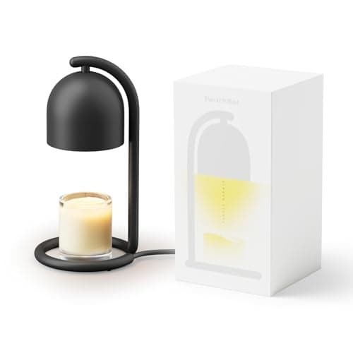 SwitchBot Candle Warmer Lamp with Gift Box MatterCertified Voice Control Birthday Gifts for Women Mom House Warming Gifts New Home Decor Dimmable Flameless Candle Wax Melter