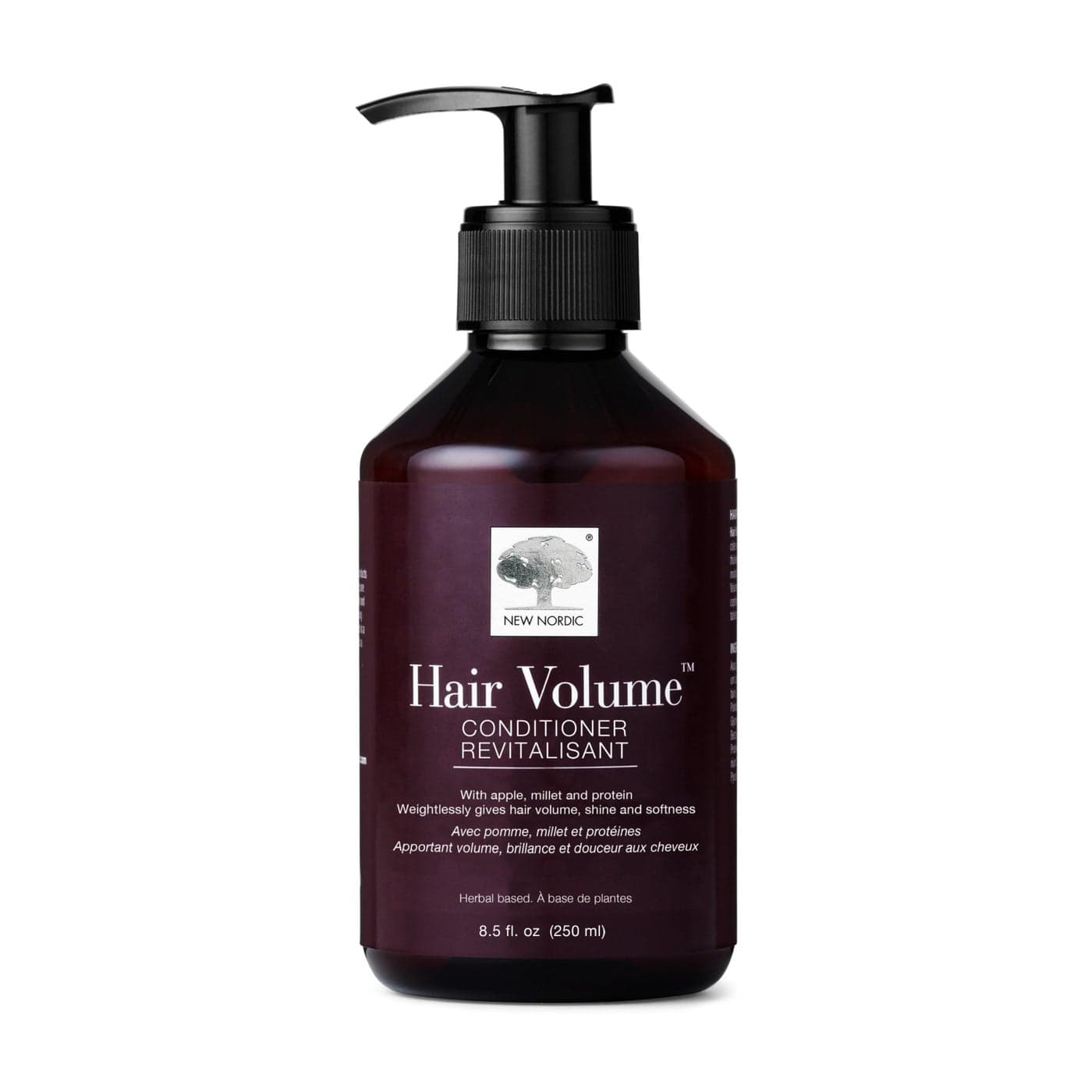 New Nordic Hair Volume Conditioner Creamy Herbal Recipe to Weightlessly Hydrate Volumize Soften Shine Vegan Clean Ingredients 85 Fl Oz