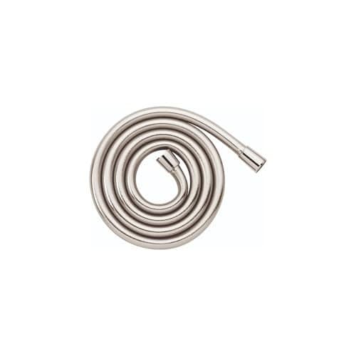 Hansgrohe 28274830 Polished Nickel Techniflex 80" Handshower Hose with Brass Swivel Connector