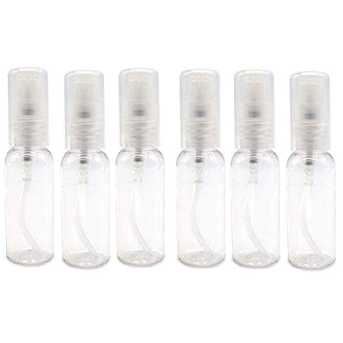 DIY Crafts Design No 1 Pack Of 6 Pcs Empty Plastic Clear Pump Nozzle Bottle for Design No 1 Pack Of 6 Pcs
