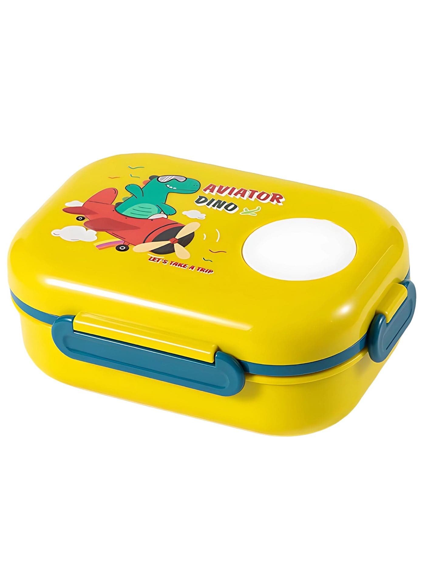 Twisoo Cartoon Kids Lunch Box – BPA-Free Heatable Bento Lunch Container with Sauce Compartment, Leakproof & Durable Food Box for School, Travel, Children's Meals