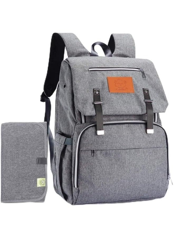KeaBabies Diaper Bag Backpack for Mom and Dad - Large Travel Baby Bags