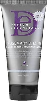 Design Essentials Rosemary and Mint Super Moisturizing Conditioner 6oz by Design Essentials