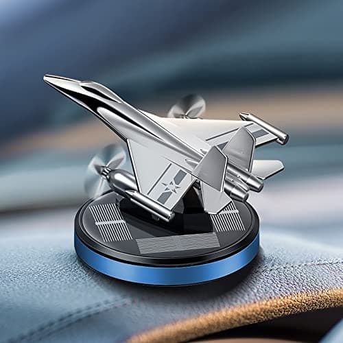 Fancemot Plane Car Air Freshener Airplane Car Freshener Solar Car Perfume