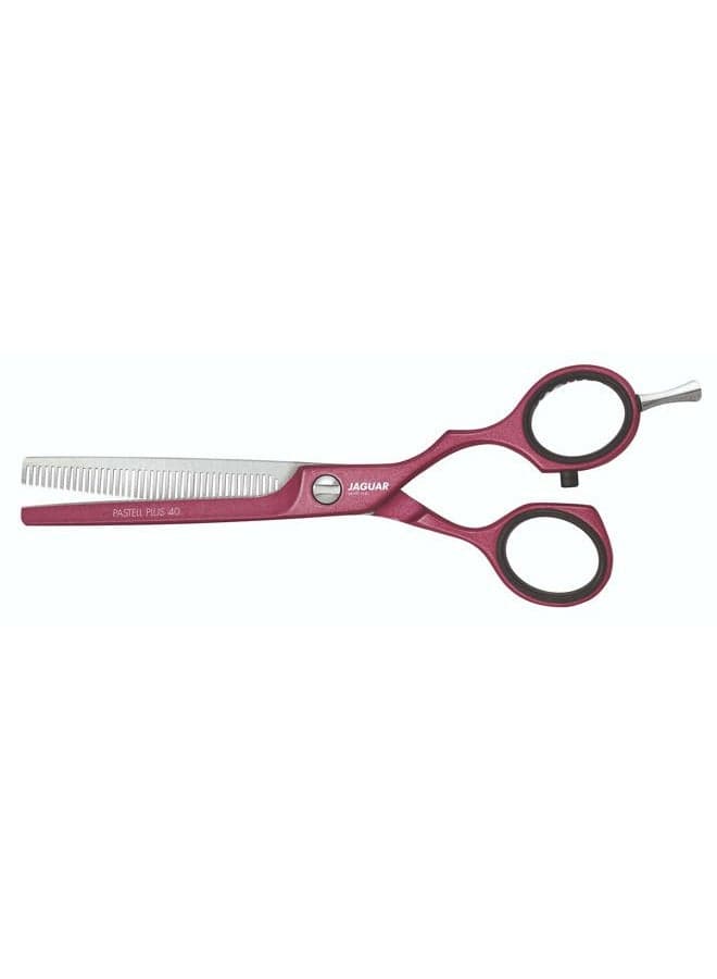 Effilierrschere Pastell Plus offset ES40 berryl 5,5 3054-10,berry, offset, effilierschere