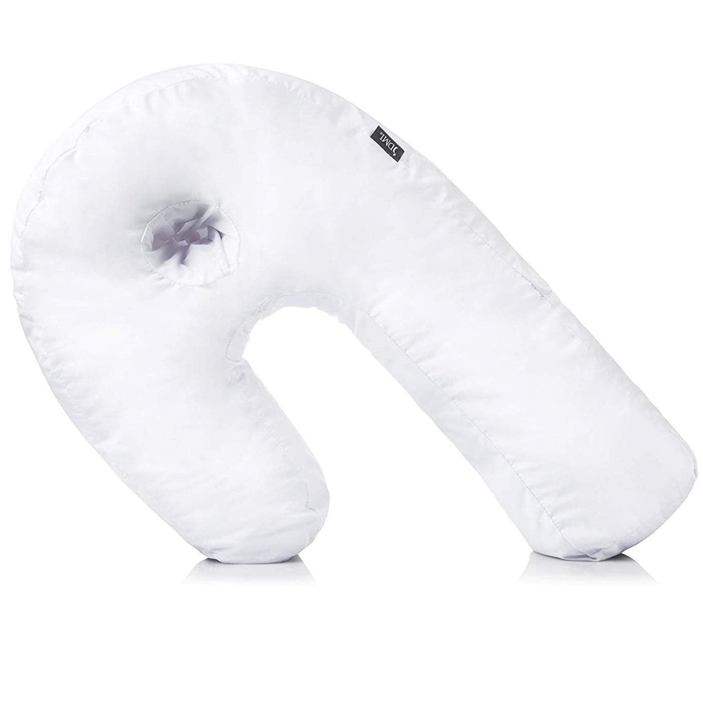 DMI Side Sleeper Pillow and Body Pillow Pregnancy Pillow with Contoured Support for Neck Back Hip Joint Pain and Sciatica Relief with Removable Washable Cover Firm Full Body Pillow Pack of 9