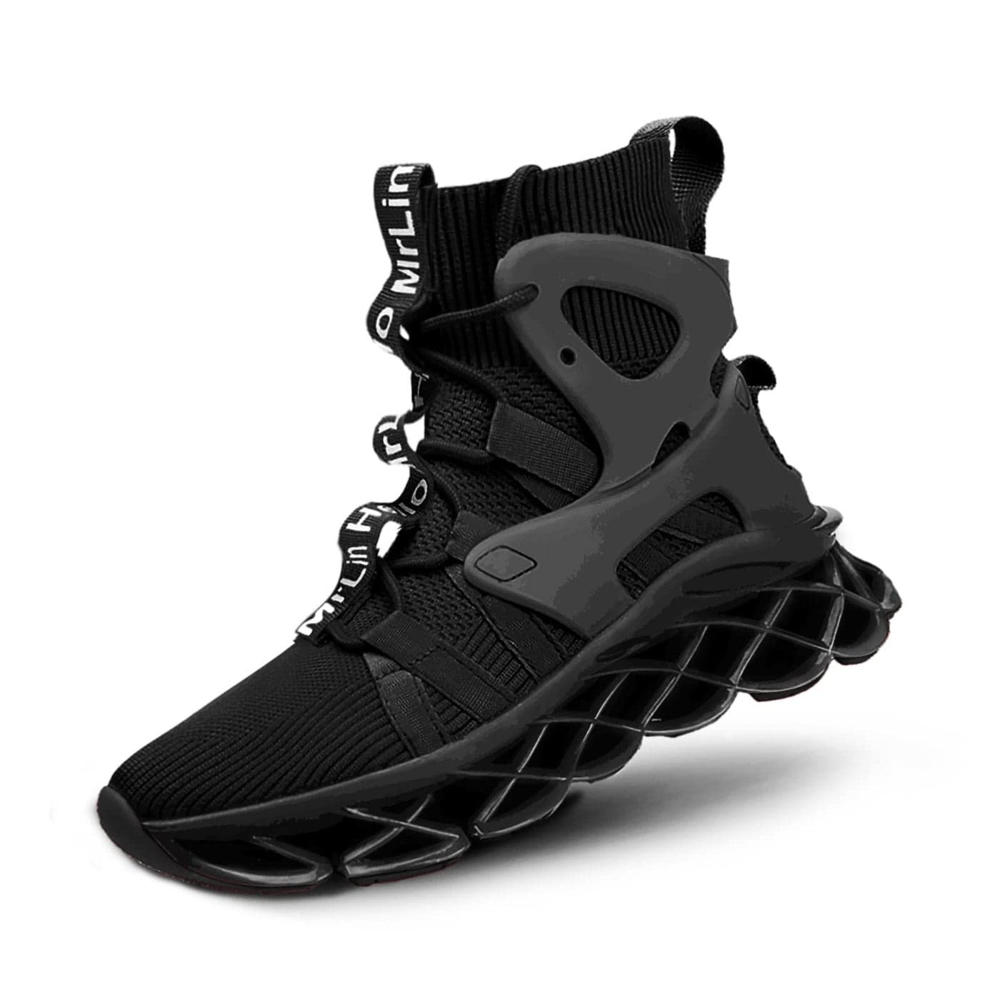 Hello MrLin Mens Running Shoes Non Slip Athletic Tennis Walking Blade Type Sneakers Hip Hop