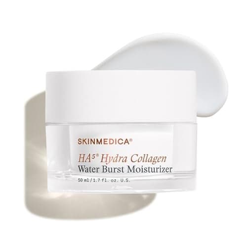 SkinMedica HA Hydra Collagen Water Burst Face Moisturizer with Vegan Collagen Plumping Face Cream with Microbiome Barrier Complex for 24Hour Hydration Helps Replenish Dry Dull Skin 17 Fl Oz