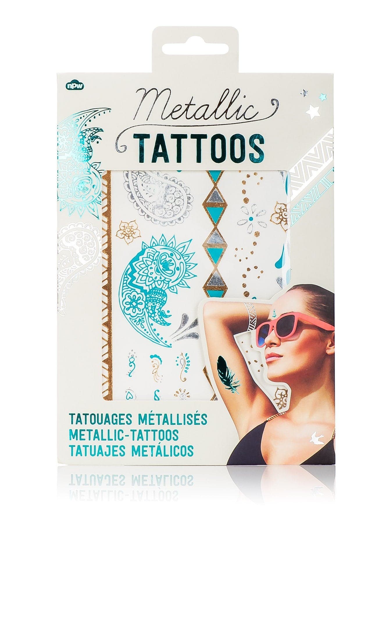 NPW Temporary Tattoos Metallic Jewelry
